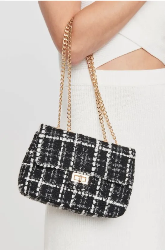 Camille Tweed Crossbody