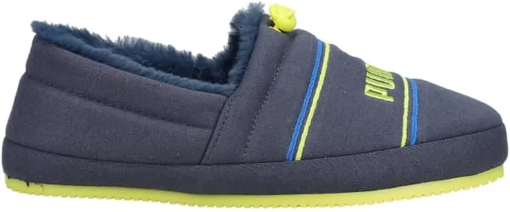 PUMA Kids Boys Tuff Sherpa Moccasin Casual Slippers Casual - Blue - Size 4 M
