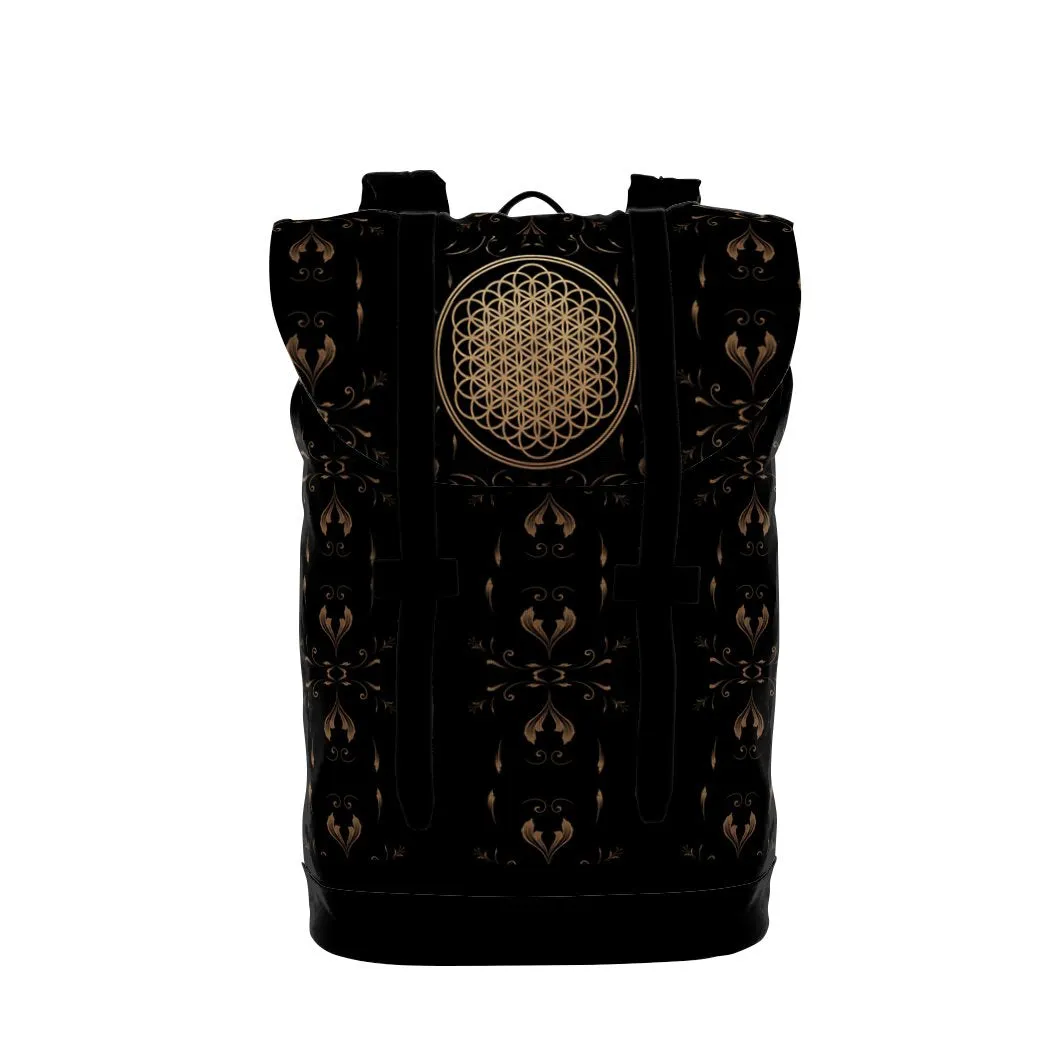 Rocksax Bring Me The Horizon (BMTH) Heritage Bag - Flower Of Life